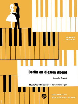 cover image of Berlin an diesem Abend